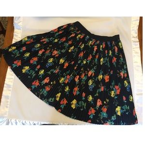 Merona pleated circle skirt size Medium